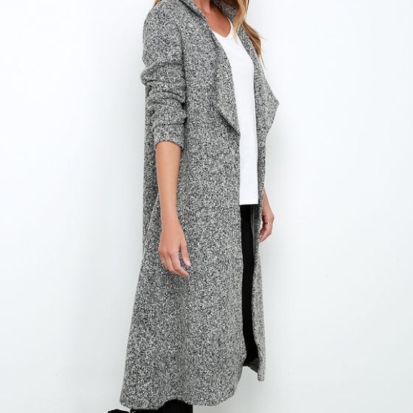 Somedays Lovin’ Shrubs Grey Marle Coat - Medium - Picture 3 of 5